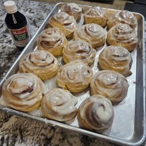 Cinnamon Rolls or Rollos de Canela