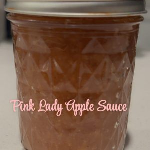 Pink Lady Applesauce